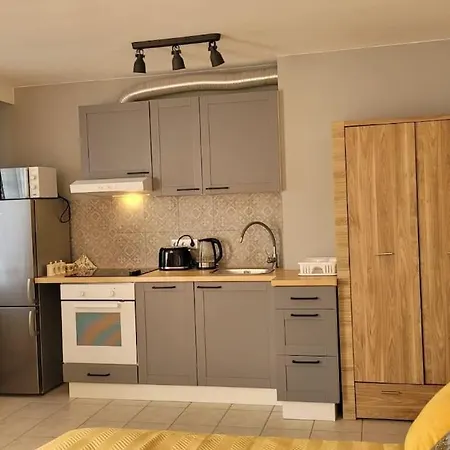 Cozy Modern Apartment Sunrise Studio 35M2 Balcony 3 Persons Krakow Exterior photo