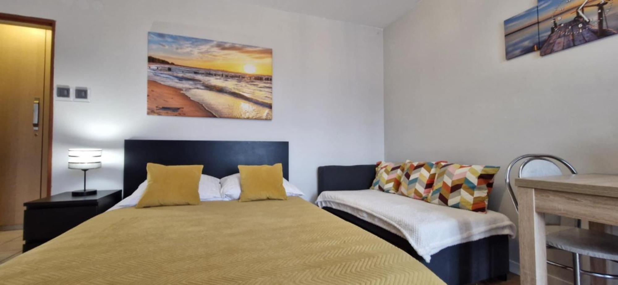 Cozy Modern Sunrise 35m2 Balcony 3 Persons * Krakow